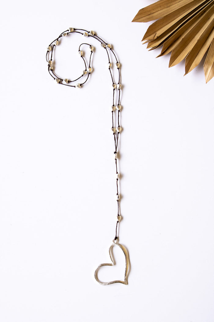 Be Mine Heart Alloy Necklace | Shop Bali Queen