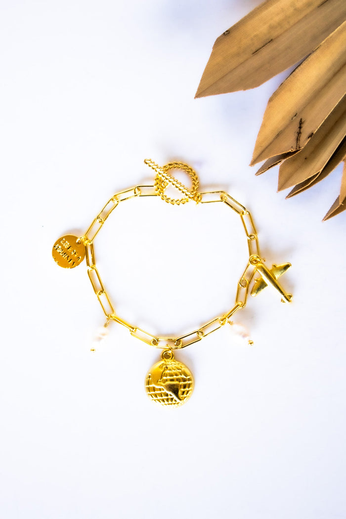 Around the World Charm Bracelet | Shop Bali Queen