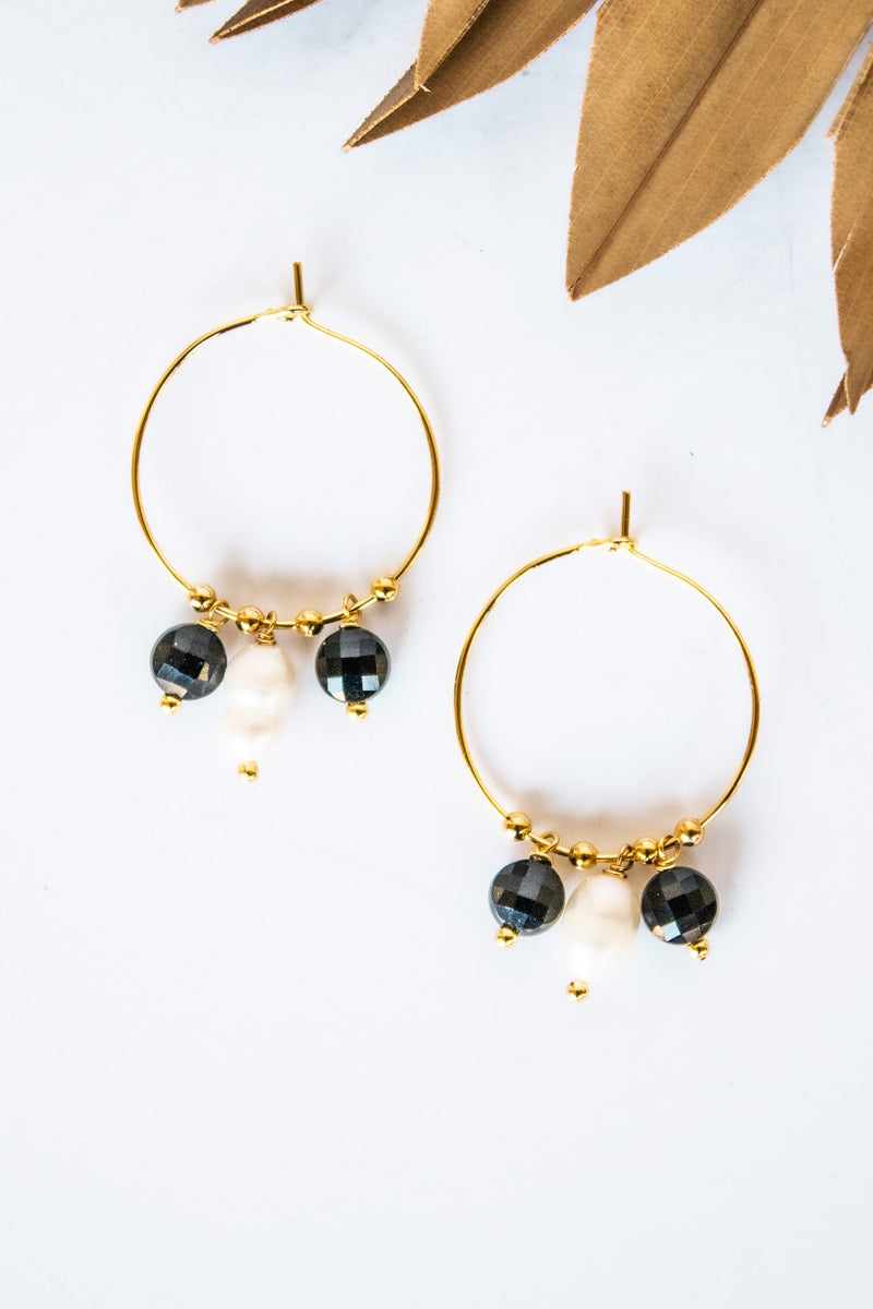 La Perla Horizon Hoop Earrings | Shop Bali Queen