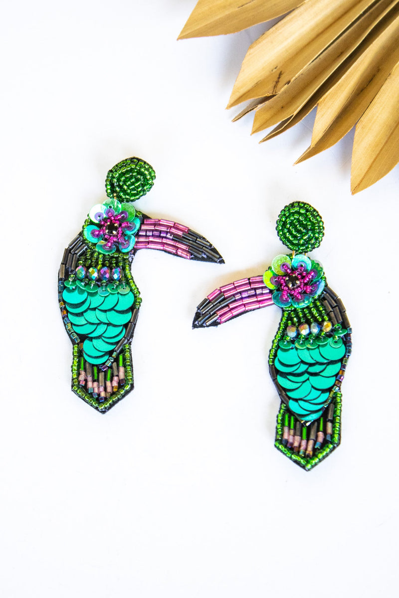 Tiki-licious Toucan Earring | Shop Bali Queen