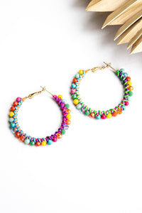 Madonna Braided Hoop Earrings | Shop Bali Queen