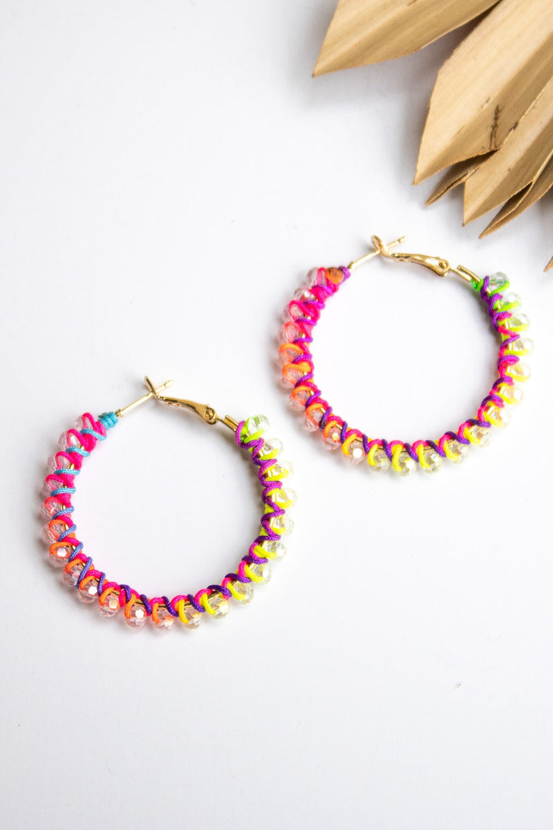 Madonna Braided Hoop Earrings | Shop Bali Queen