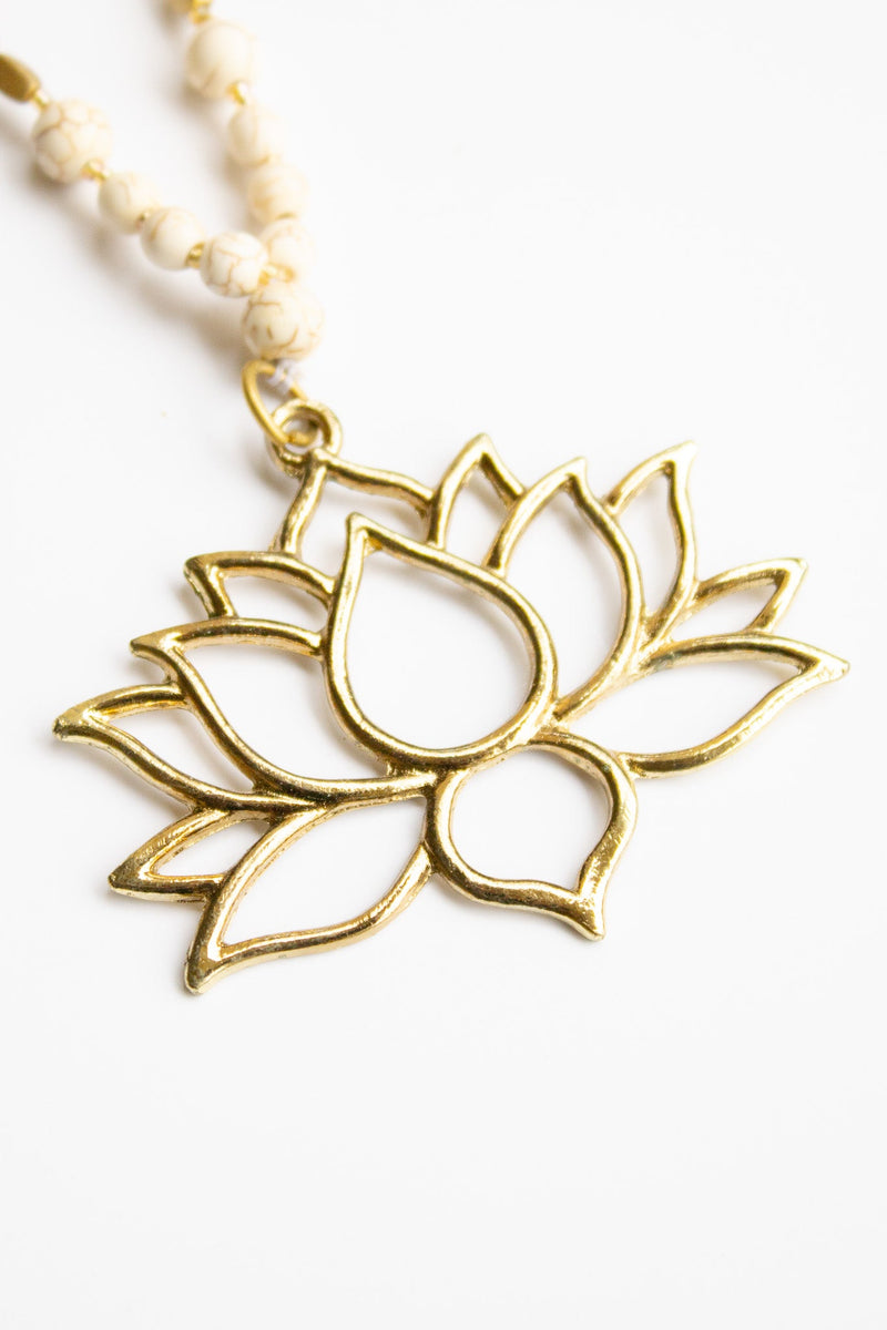 Lotus of the Gods Necklace | Shop Bali Queen