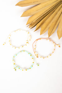 Shoreline Fimo & Pearl Bracelet | Shop Bali Queen