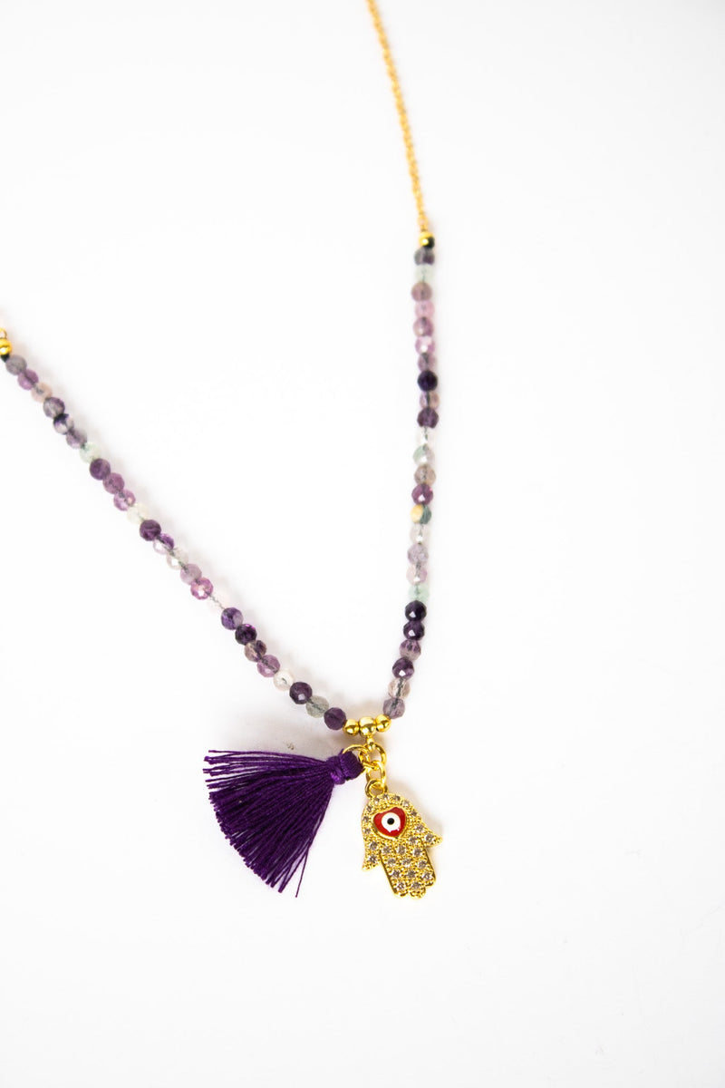 Spirits & Stones Hamsa Necklace | Shop Bali Queen