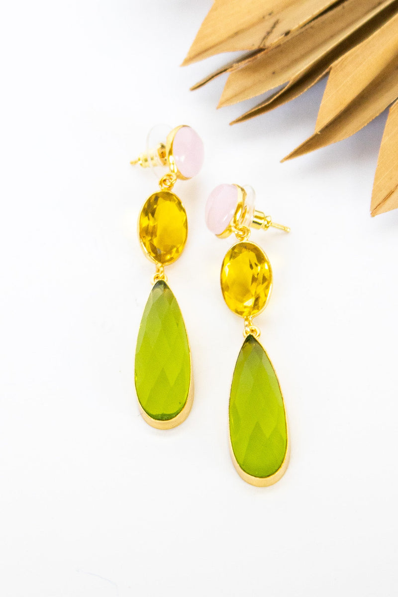 Dasha White Sangria Earring | Shop Bali Queen