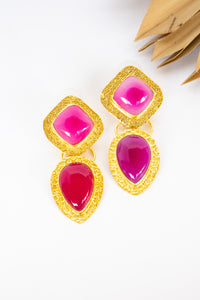 Dasha Pink Empress Earring | Shop Bali Queen