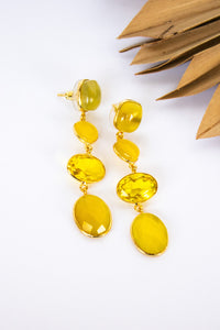 Dasha Calming Citrine Earring | Shop Bali Queen