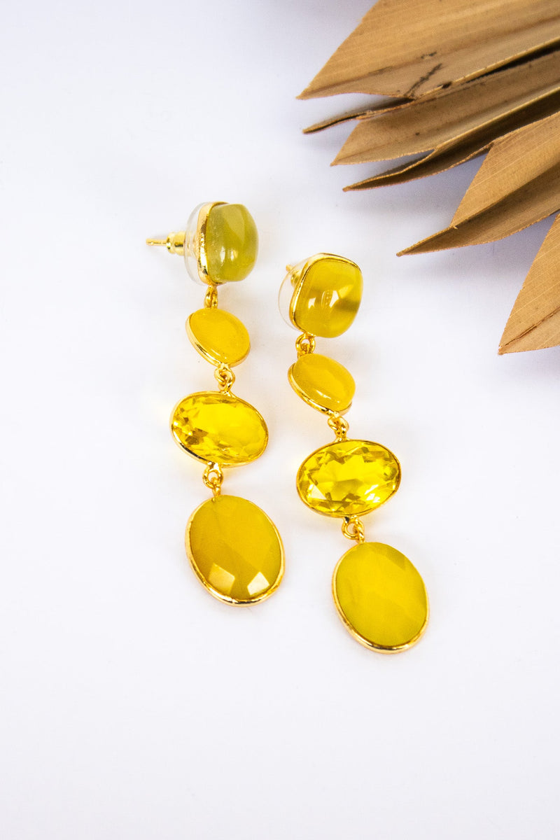 Dasha Calming Citrine Earring | Shop Bali Queen