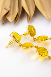 Dasha Calming Citrine Earring | Shop Bali Queen