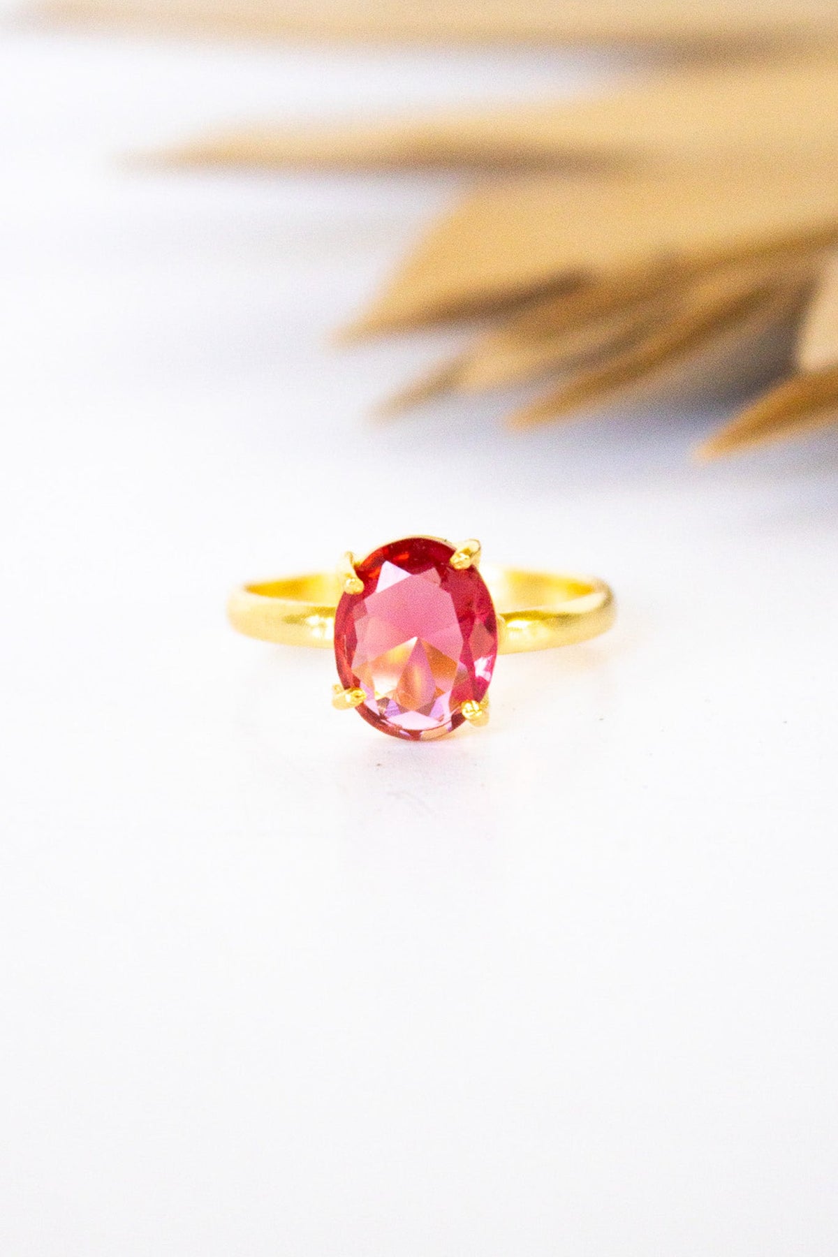 Dasha Ruby Riot Ring | Shop Bali Queen