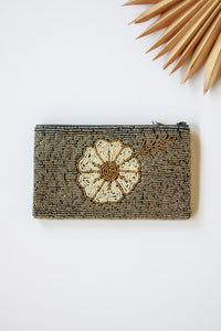 Beach Hibiscus Beaded Clutch | Shop Coco Rose Boutique Beach & Resort Wear