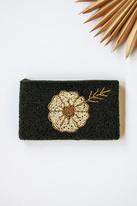 Beach Hibiscus Beaded Clutch | Shop Coco Rose Boutique Beach & Resort Wear