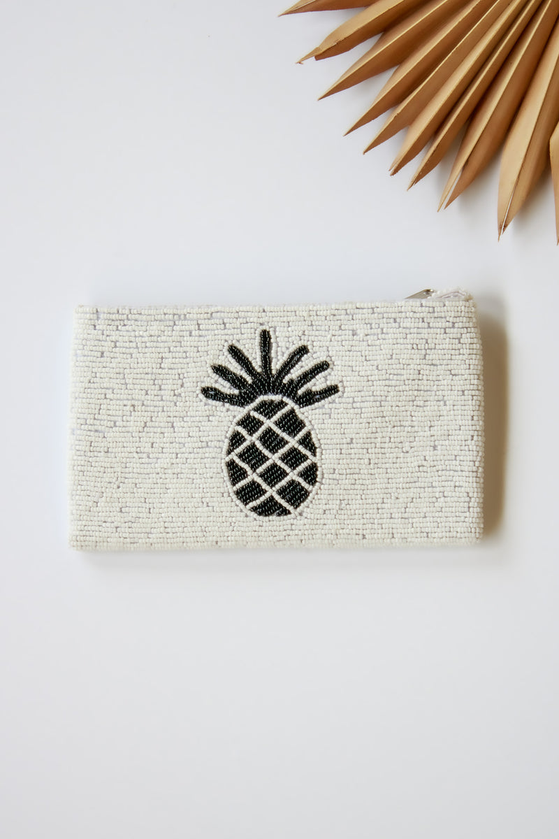Pineapple Beaded Clutch | Shop Coco Rose Boutique Beach & Resort Wear