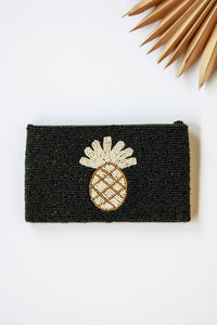 Pineapple Beaded Clutch | Shop Coco Rose Boutique Beach & Resort Wear