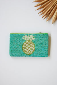 Pineapple Beaded Clutch | Shop Coco Rose Boutique Beach & Resort Wear