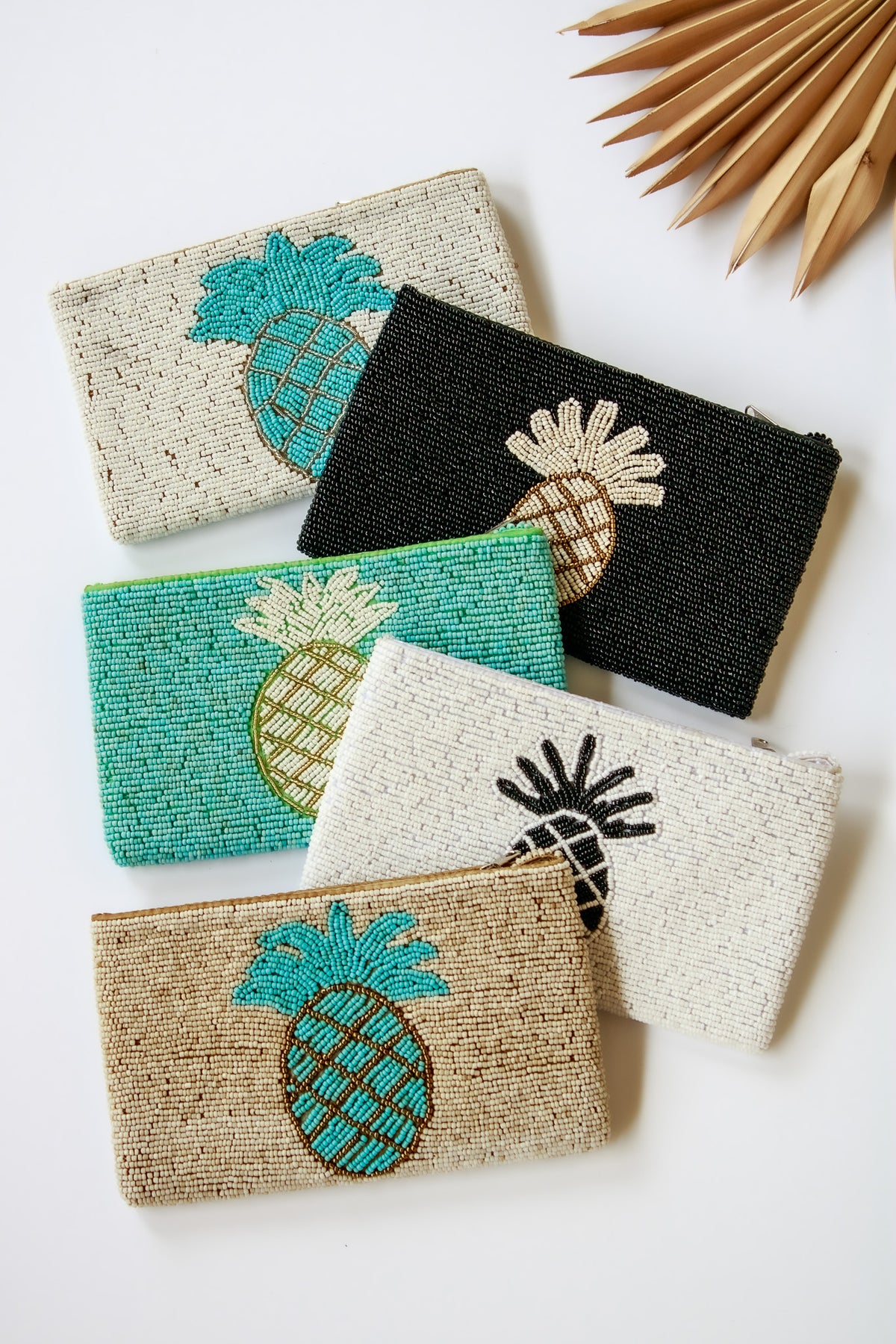 Pineapple Beaded Clutch | Shop Coco Rose Boutique Beach & Resort Wear