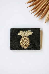Pineapple Beaded Coin Purse | Shop Coco Rose Boutique Beach & Resort Wear