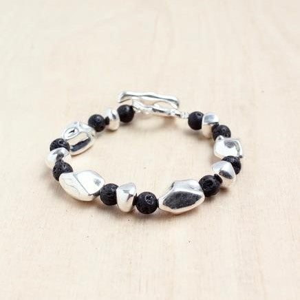 Lava Nugget Premium Alloy Bracelet | Shop Bali Queen