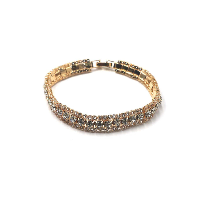 Rose Crystal Tennis Bracelet | Shop Bali Queen