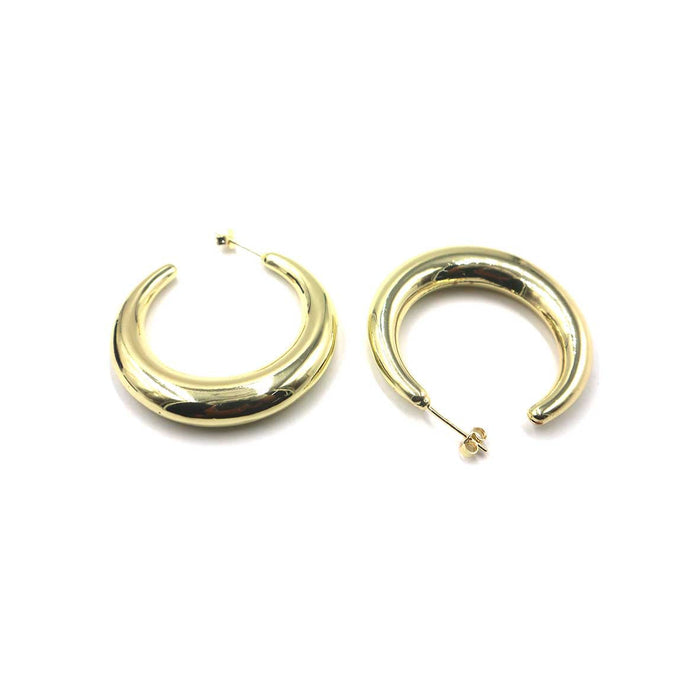 Marina Tube Hoop Earrings | Shop Bali Queen