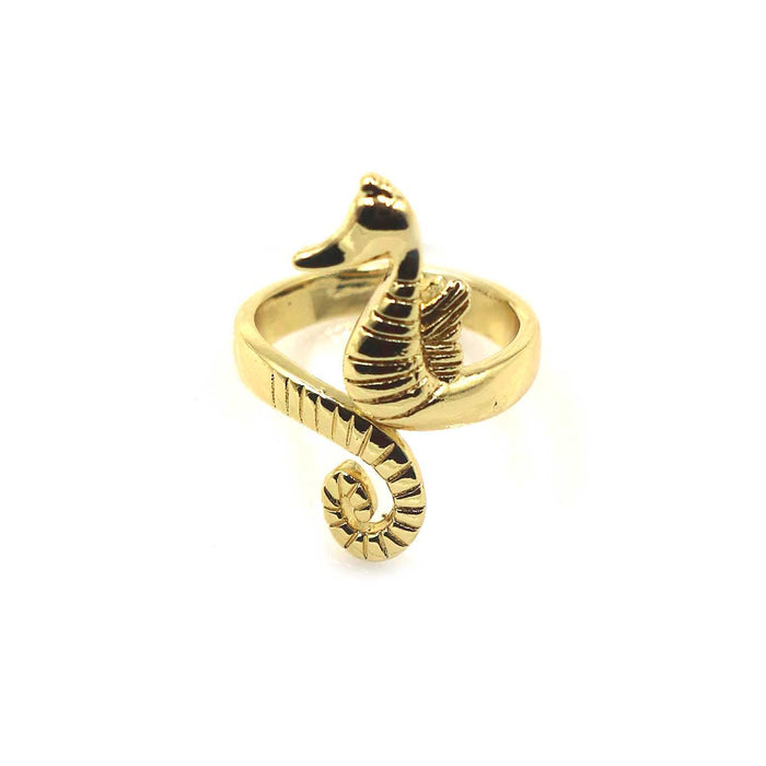 Seahorse Gold Ring | Shop Bali Queen
