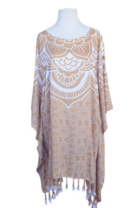 Mandala Short Caftan | Shop Bali Queen