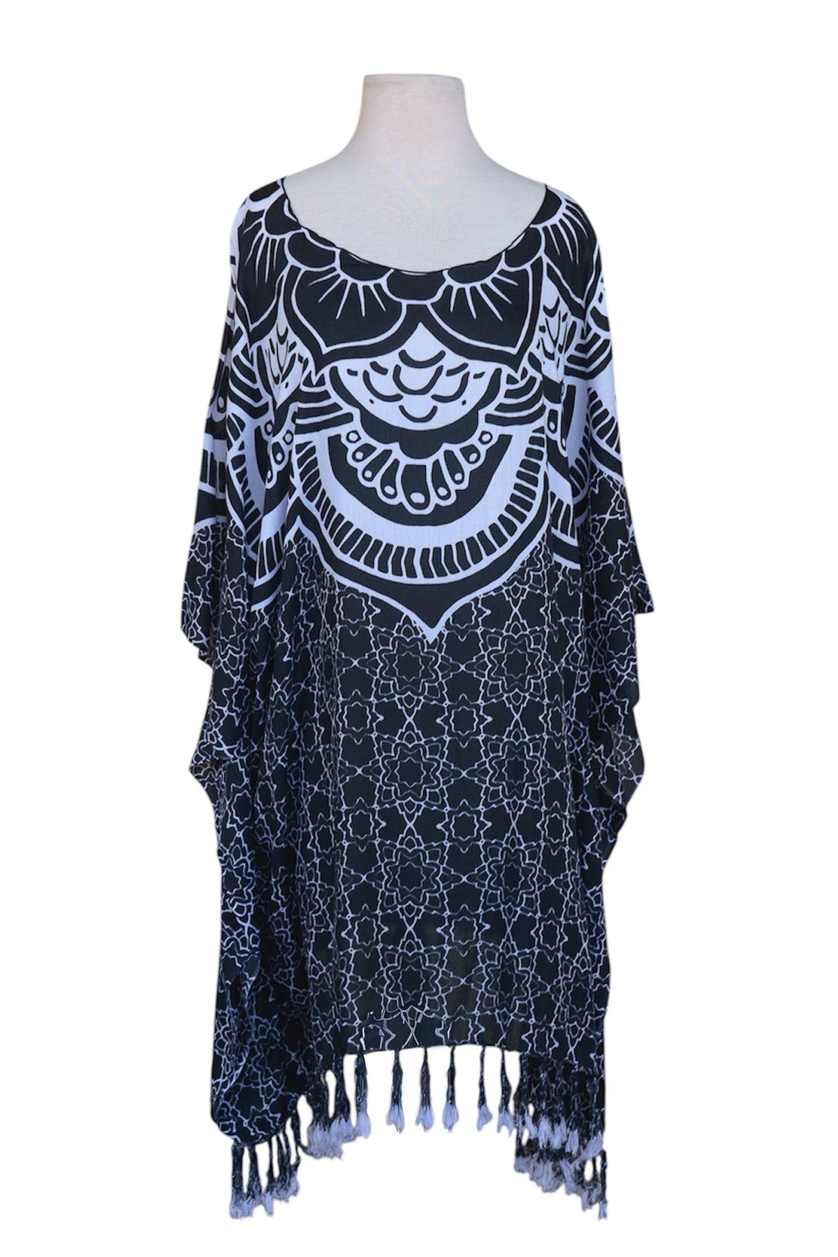 Mandala Short Caftan | Shop Bali Queen