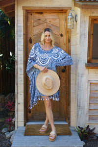 Mandala Short Caftan | Shop Bali Queen
