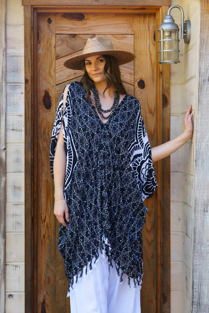 Mandala Sharkbite Caftan | Shop Bali Queen