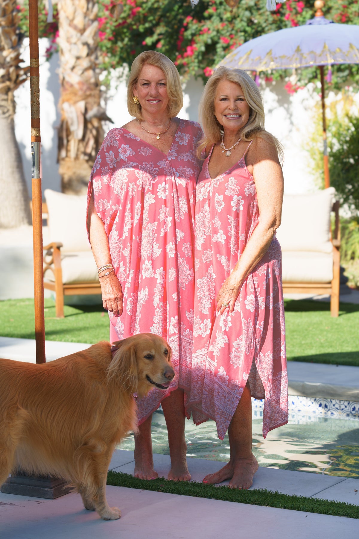 Dahlia Daze Open Shoulder Caftan | Shop Coco Rose Boutique Beach & Resort Wear