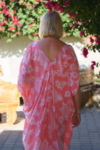 Dahlia Daze Open Shoulder Caftan | Shop Coco Rose Boutique Beach & Resort Wear