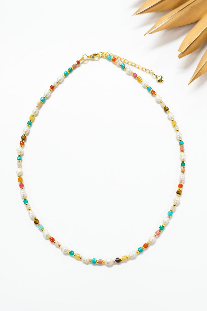 Island Confetti Pearl Necklace | Shop Bali Queen
