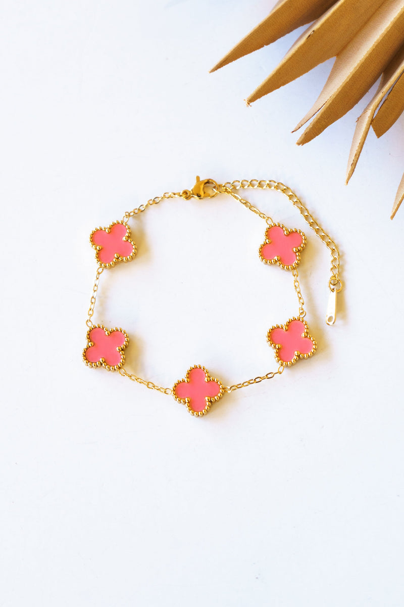 Island Clover Charm Bracelet | Shop Coco Rose Boutique Beach & Resort Wear