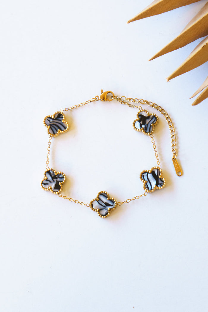 Island Clover Charm Bracelet | Shop Coco Rose Boutique Beach & Resort Wear
