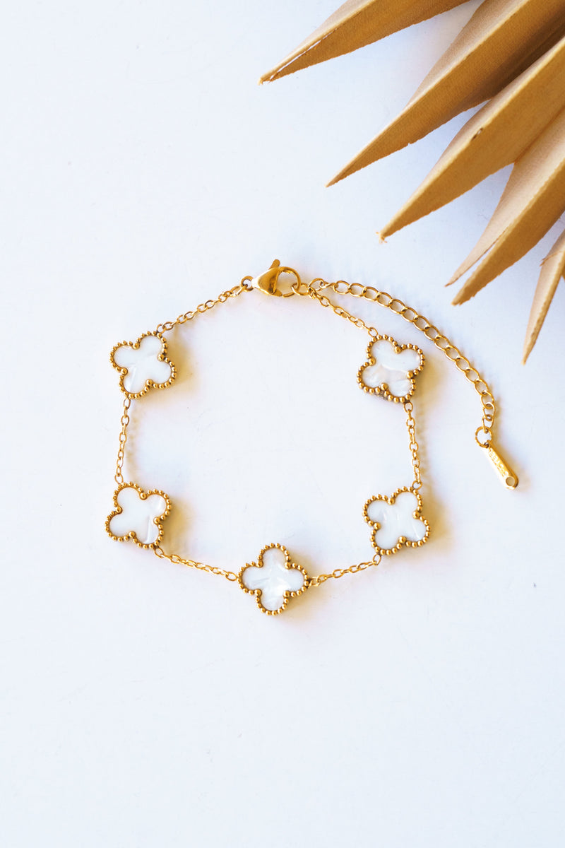 Island Clover Charm Bracelet | Shop Coco Rose Boutique Beach & Resort Wear