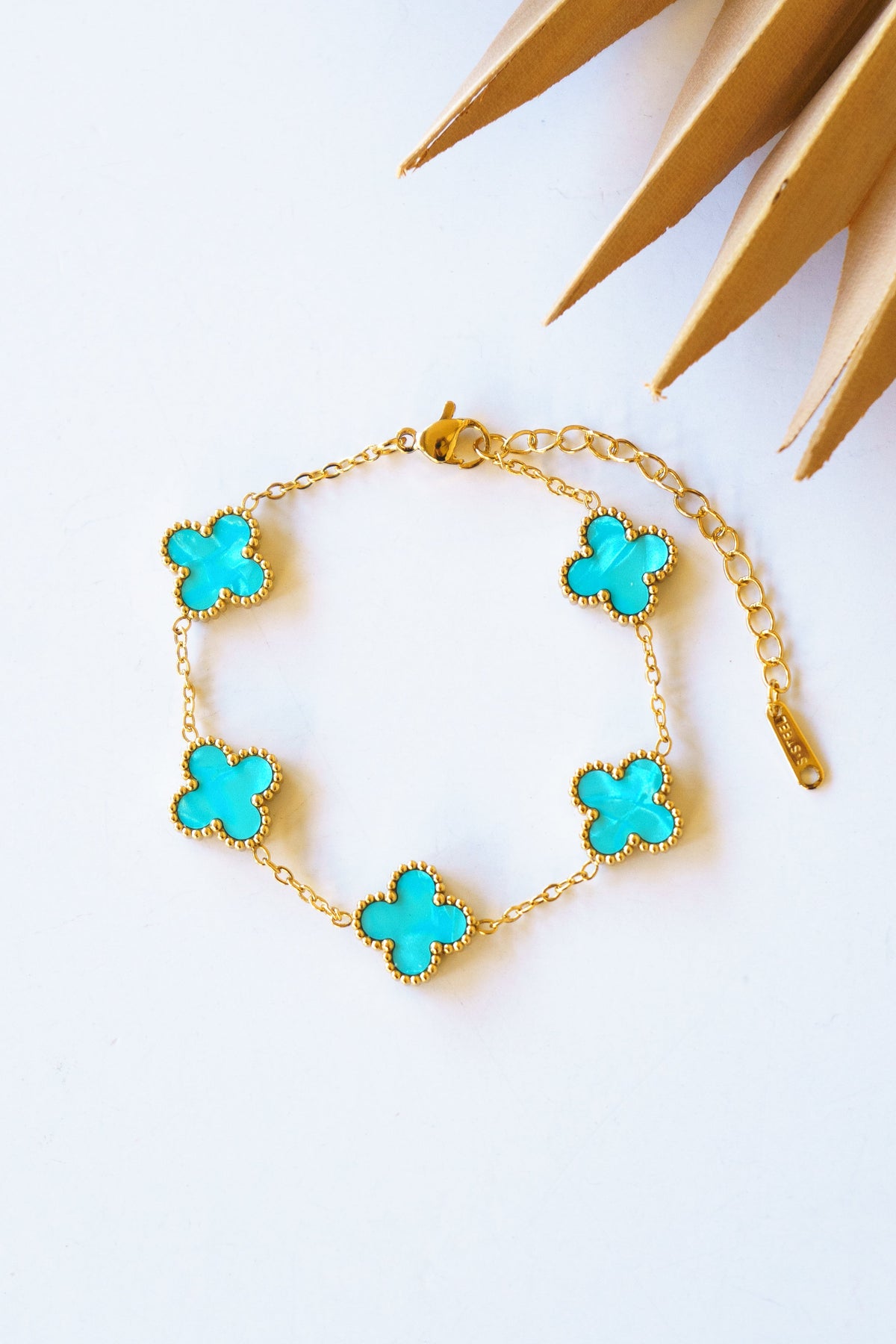 Island Clover Charm Bracelet | Shop Coco Rose Boutique Beach & Resort Wear