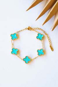Island Clover Charm Bracelet | Shop Coco Rose Boutique Beach & Resort Wear