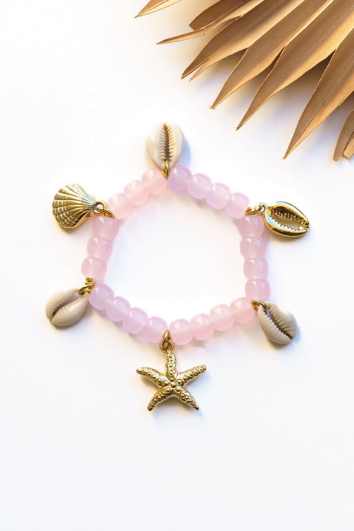 Shell and Starfish Stretch Bracelet | Shop Coco Rose Boutique Beach & Resort Wear