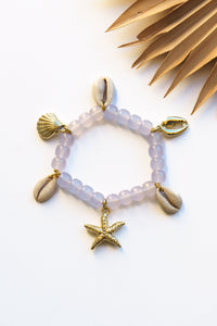 Shell and Starfish Stretch Bracelet | Shop Coco Rose Boutique Beach & Resort Wear