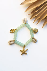 Shell and Starfish Stretch Bracelet | Shop Coco Rose Boutique Beach & Resort Wear
