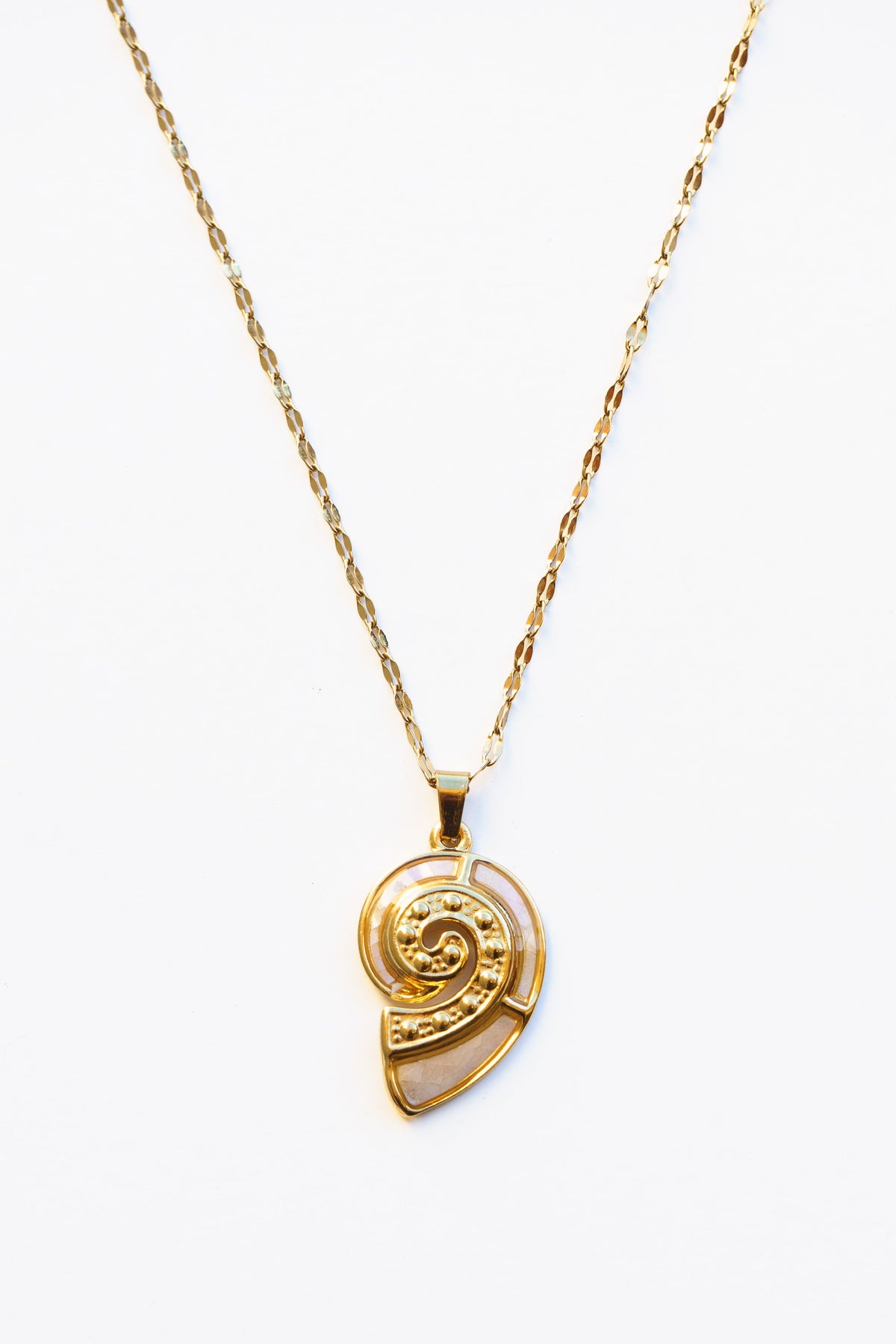 Tidal Spiral Necklace | Shop Coco Rose Boutique Beach & Resort Wear