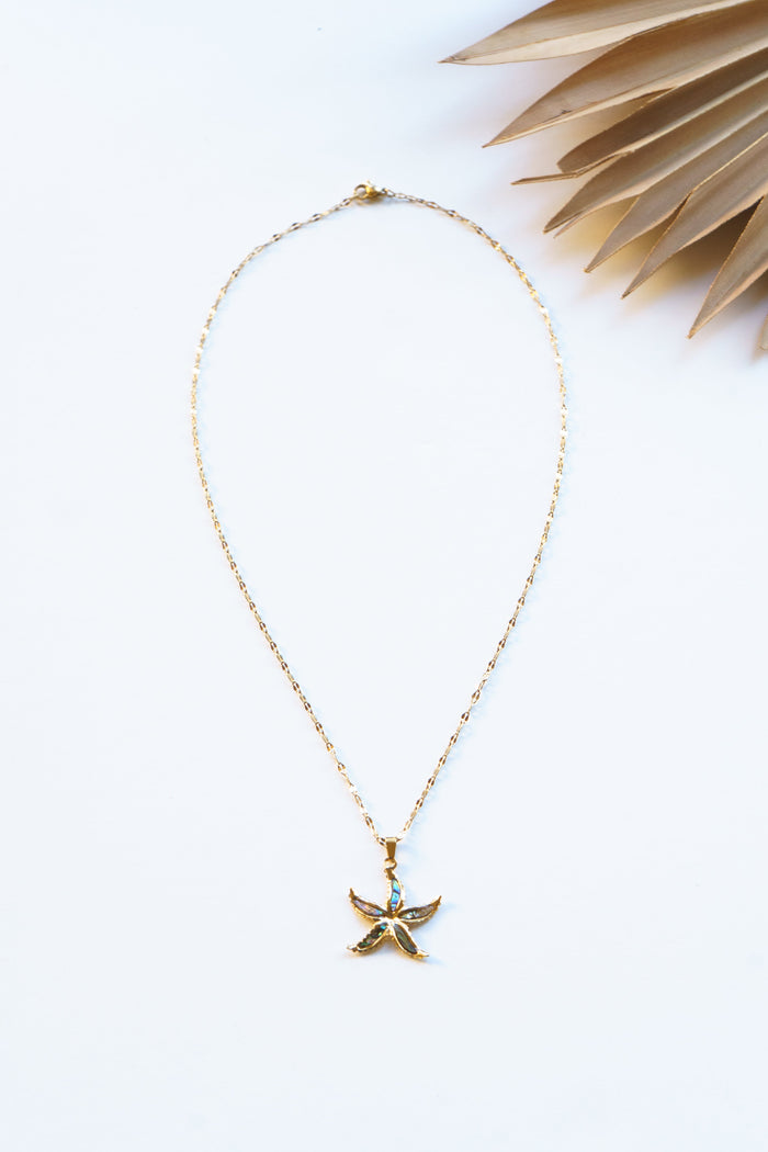 Shoreline Starfish Necklace | Shop Coco Rose Boutique Beach & Resort Wear