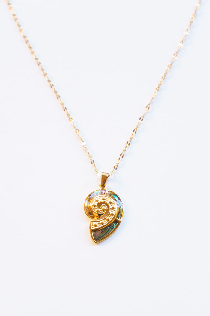 Tidal Spiral Necklace | Shop Coco Rose Boutique Beach & Resort Wear