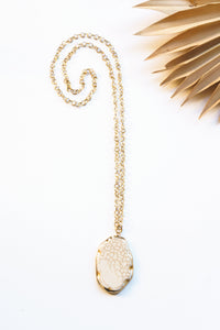 Coastal Horizon Pendant Necklace | Shop Coco Rose Boutique Beach & Resort Wear
