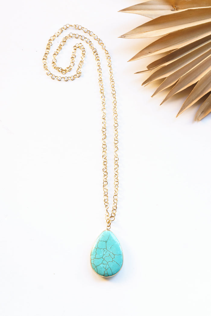 Coastal Horizon Pendant Necklace | Shop Coco Rose Boutique Beach & Resort Wear