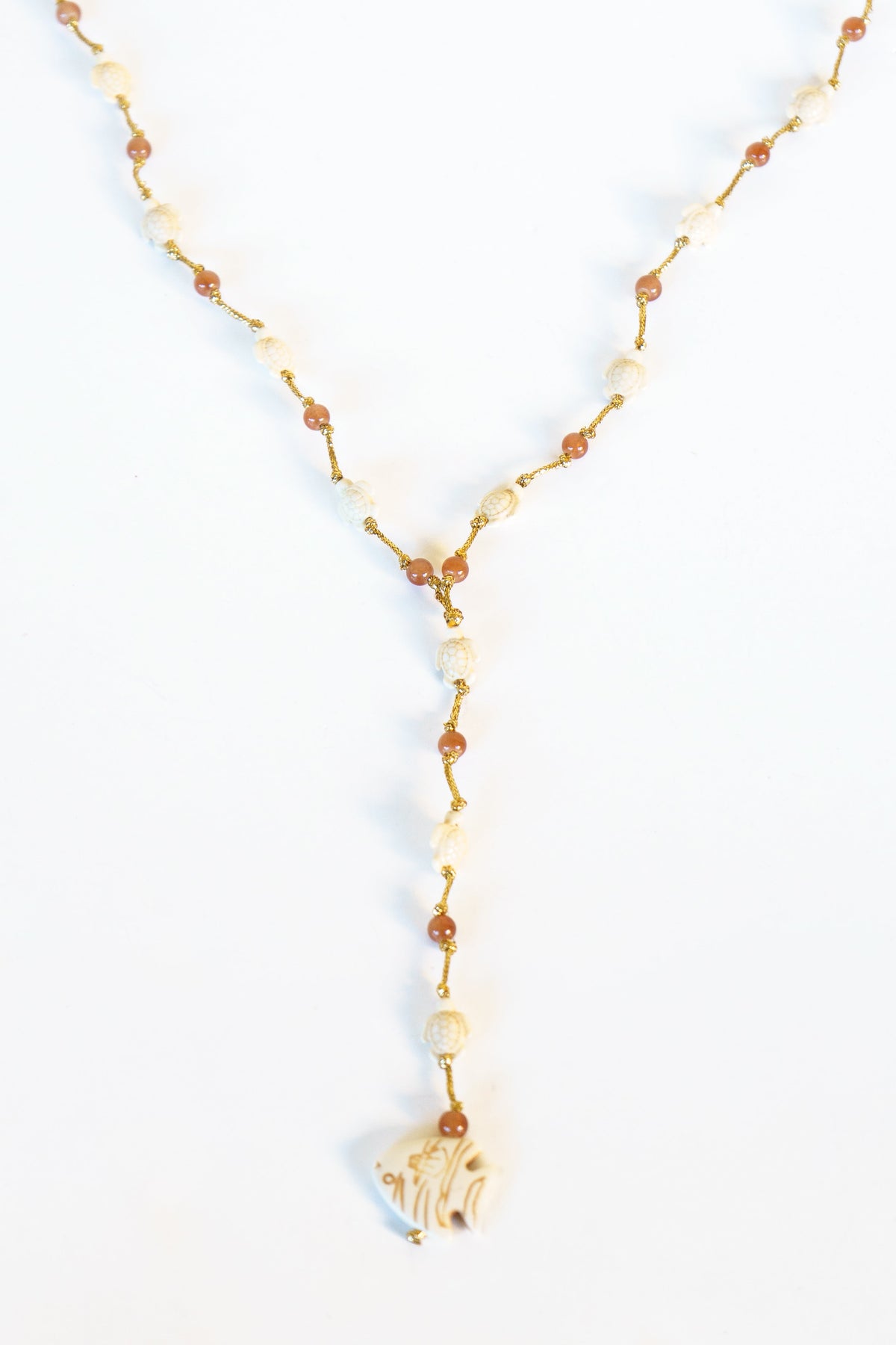 Ocean Talisman Turtle Strand Necklace | Shop Coco Rose Boutique Beach & Resort Wear