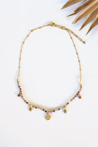 Coastal Charm Beaded Necklace | Shop Coco Rose Boutique Beach & Resort Wear