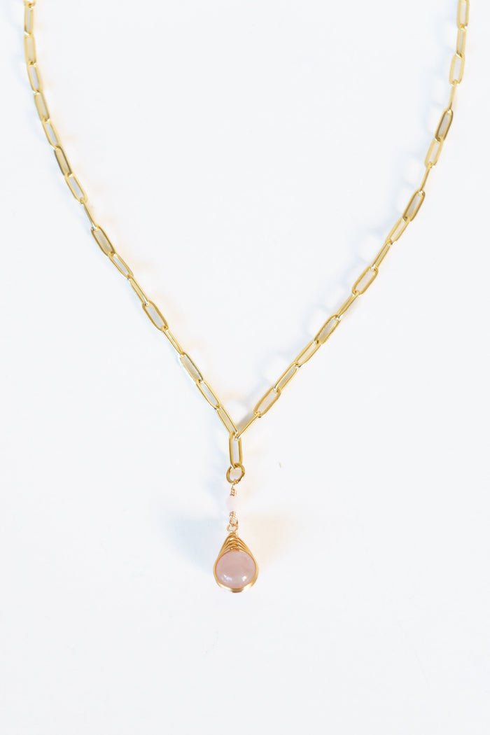 Rosewater Drop Necklace | Shop Coco Rose Boutique Beach & Resort Wear