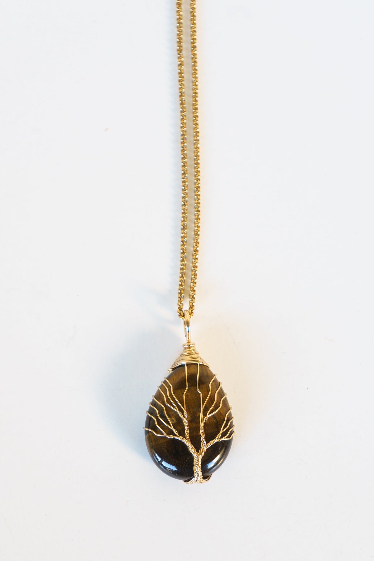 Tree of Life Gemstone Pendant Necklace | Shop Coco Rose Boutique Beach & Resort Wear